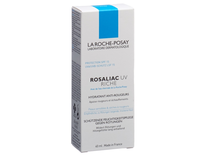 LA ROCHE-POSAY Rosaliac UV Riche Feuchtigkeitspflege Gegen Rötungen 40 ml