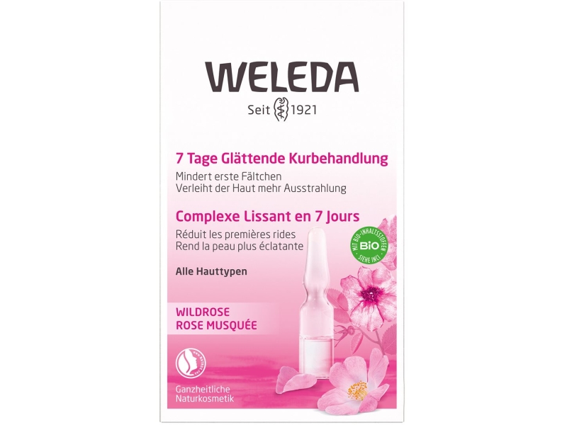 WELEDA Wildrose 7 Tage Kurbehandlung 7 x 0.8 ml