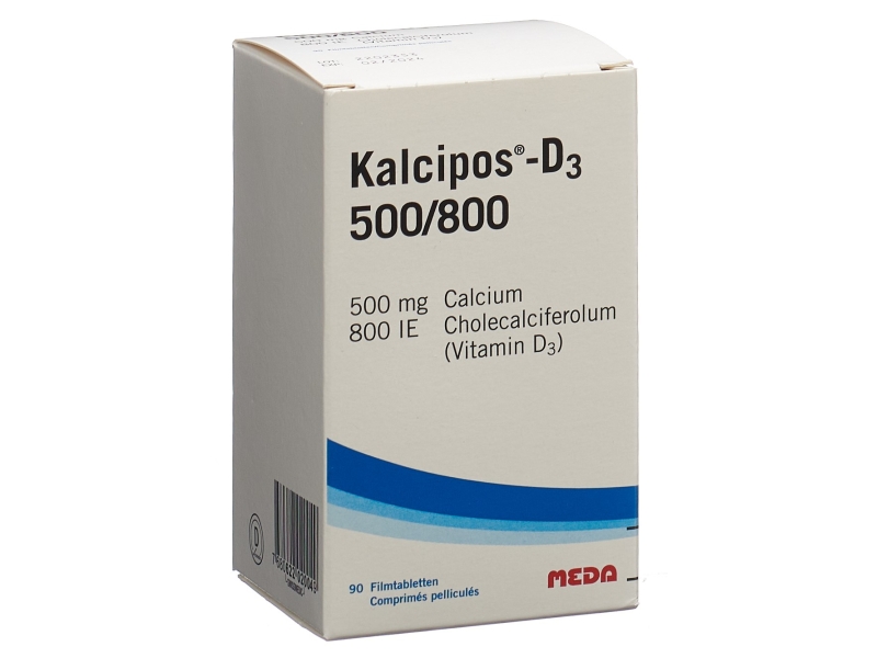 KALCIPOS-D3 Filmtabletten 500/800 Dose 90 Stück