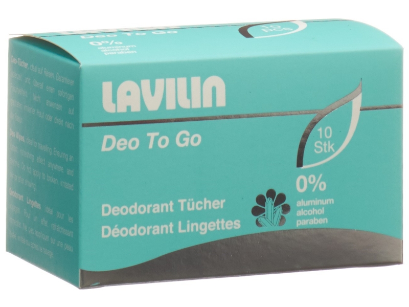 LAVILIN Deodorant Tücher Box 10 Stk