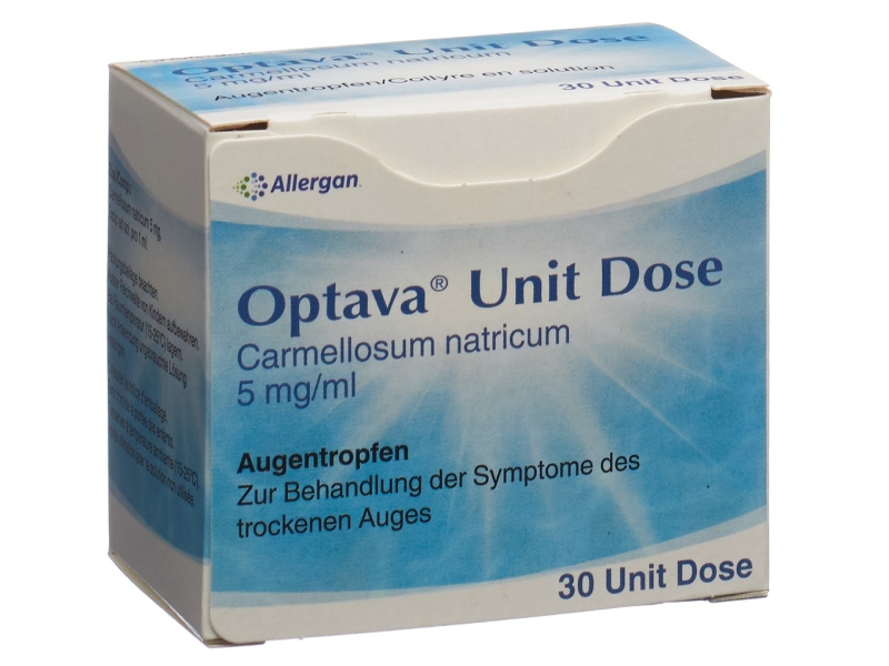 OPTAVA Unit Dose Augentropfen 5 mg/ml 30 x 0.4 ml