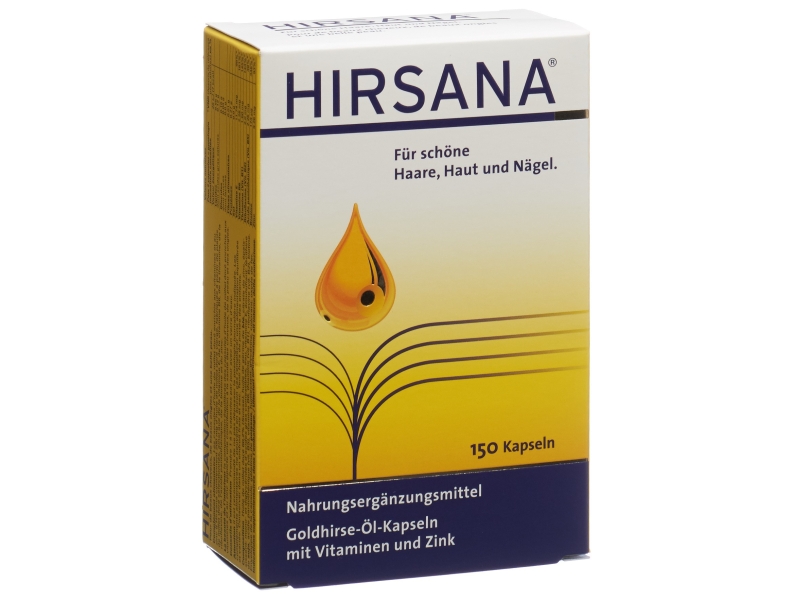 HIRSANA Goldhirse-Öl-Kapseln 150 Stk