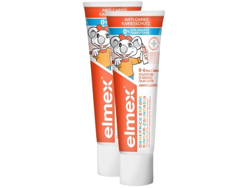 ELMEX Kinder Zahnpasta 2012 2 x 75 ml