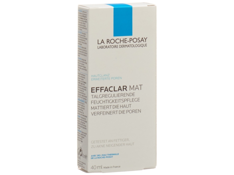 LA ROCHE-POSAY Effaclar Mat idratante seboregolatore per la pelle grassa del viso 40 ml