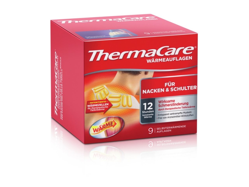 THERMACARE Nacken Schulter Armauflage 9 Stk