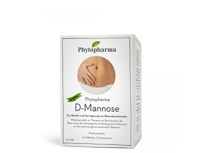 PHYTOPHARMA D-Mannose Tabletten 60 stück