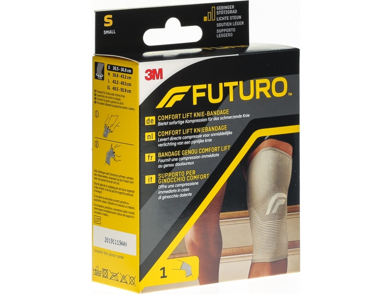 3M Futuro Bandage Comfort Lift Knie, Grösse S