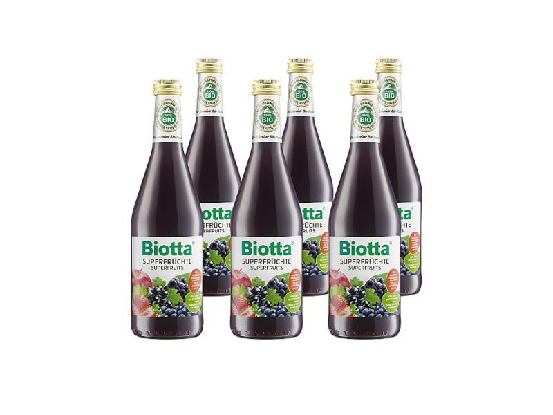 BIOTTA Superfrüchte Bio 6 Fl 5 dl
