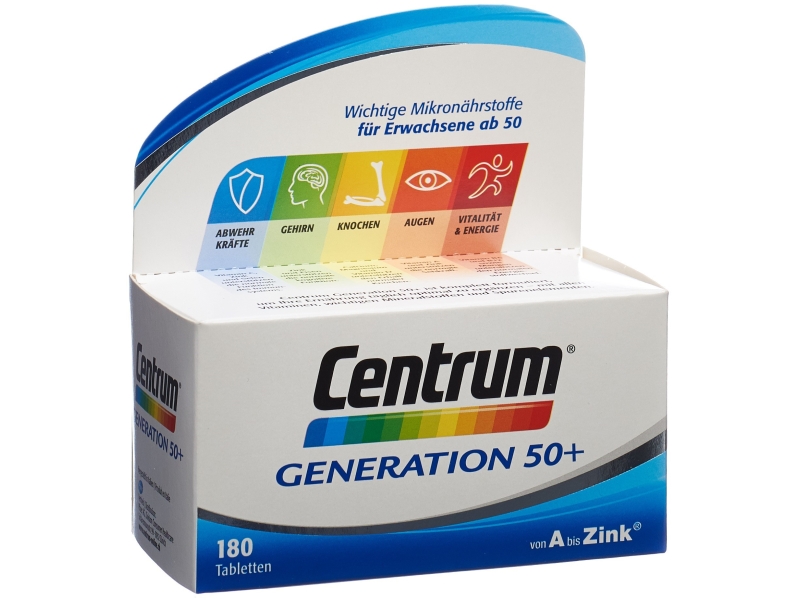 CENTRUM Generation 50+ Tabl 180 Stk