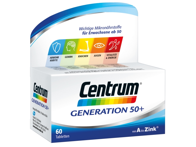 CENTRUM Generation 50+ Tabl 60 Stk