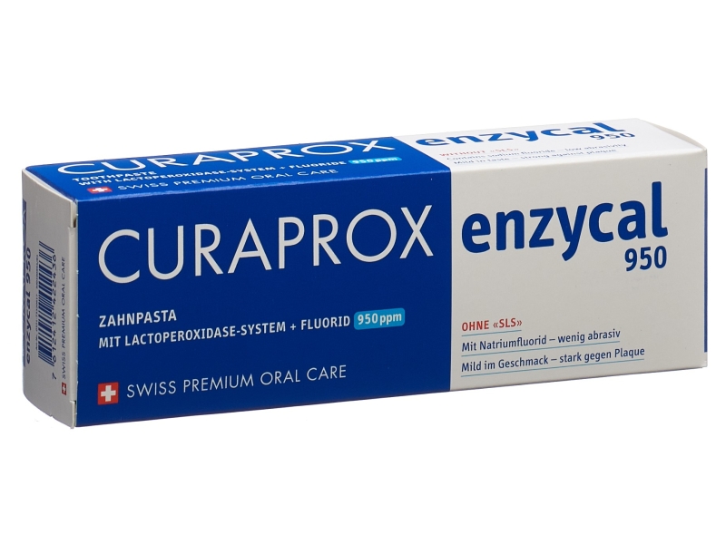 CURAPROX Enzycal 950 Zahnpasta D/F/E 75 ml